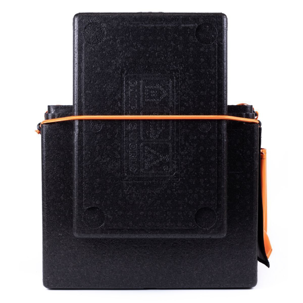 Рыболовный ящик Camping World "Друг-2+" (25 литров) оригинальная система крепления, чёрный