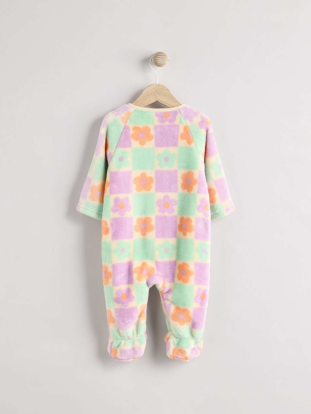 Комбинезон / Cлип флисовый для малышей Next E18-385, Сиреневый, Мятный