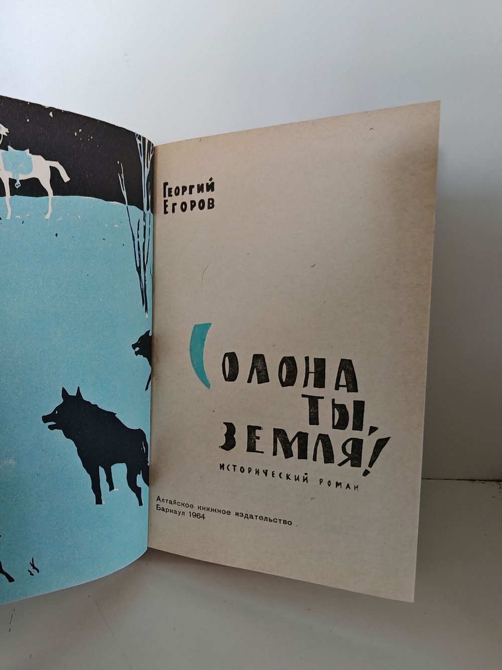 Солона Ты, Земля! Егоров