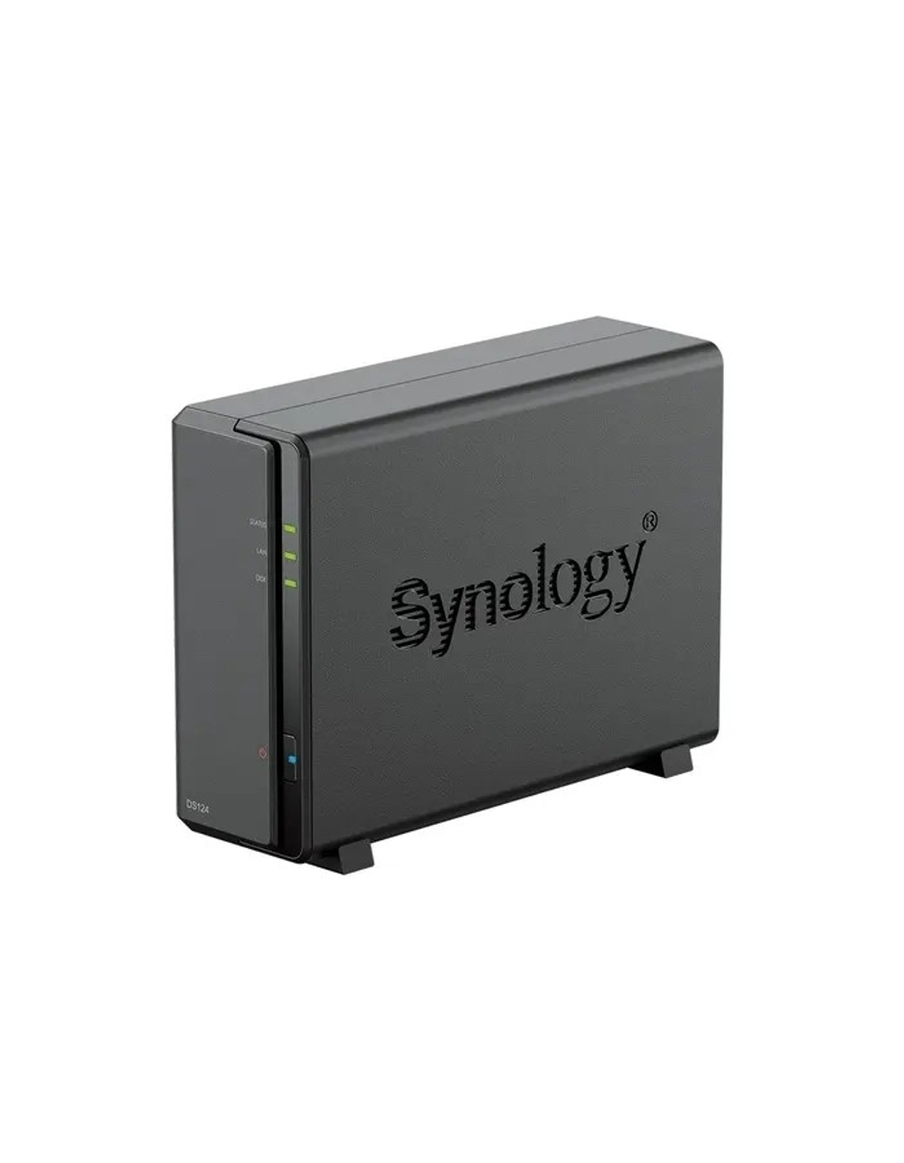 Synology DS124 Сетевое хранилище 1x 2.5" / 3.5", горячая замена, RAID modes: keine, 1x GB-LAN, Веб-сервер, 2x USB3.0, процессор: Quad Core 1.40 GHz, 1 GB ОЗУ