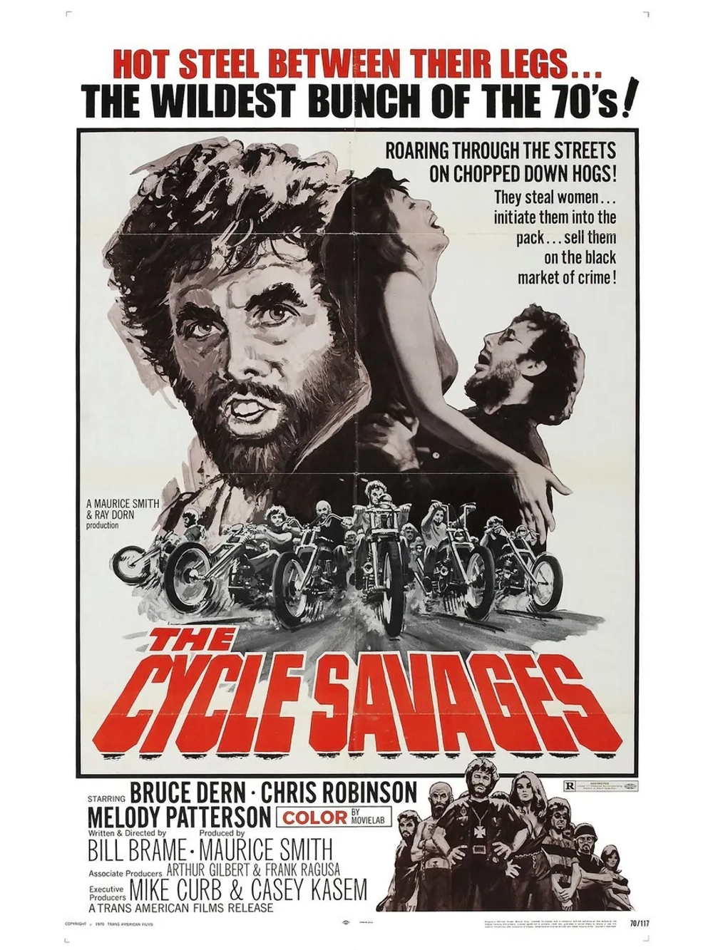 Дикари на мотоциклах (1969) (DVD-R)