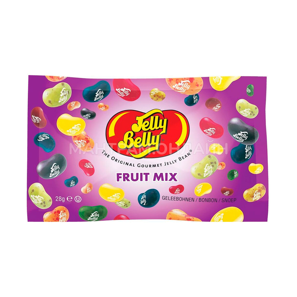 Драже кислые Jelly Belly Fruit Mix Фруктовый микс 28 г