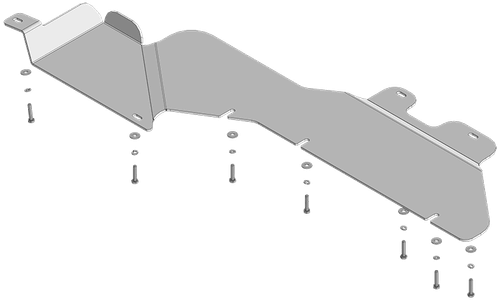 Защита силовых проводов. 4 мм, Алюминий для Li Auto L6 2024-н.в., Motodor.349902