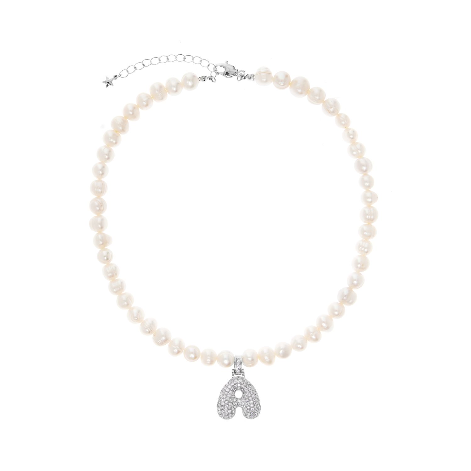 Колье My ABC Necklace - Silver