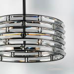 746048 Люстра AMERIGO 4х40W E14 УМБРА ПРОЗРАЧНЫЙ