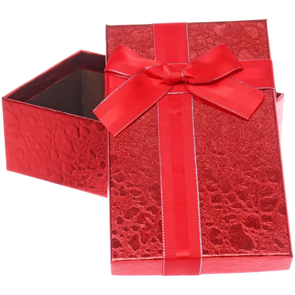 Коробка подарочная «Изысканность» 19*12*6.5 см, Красный