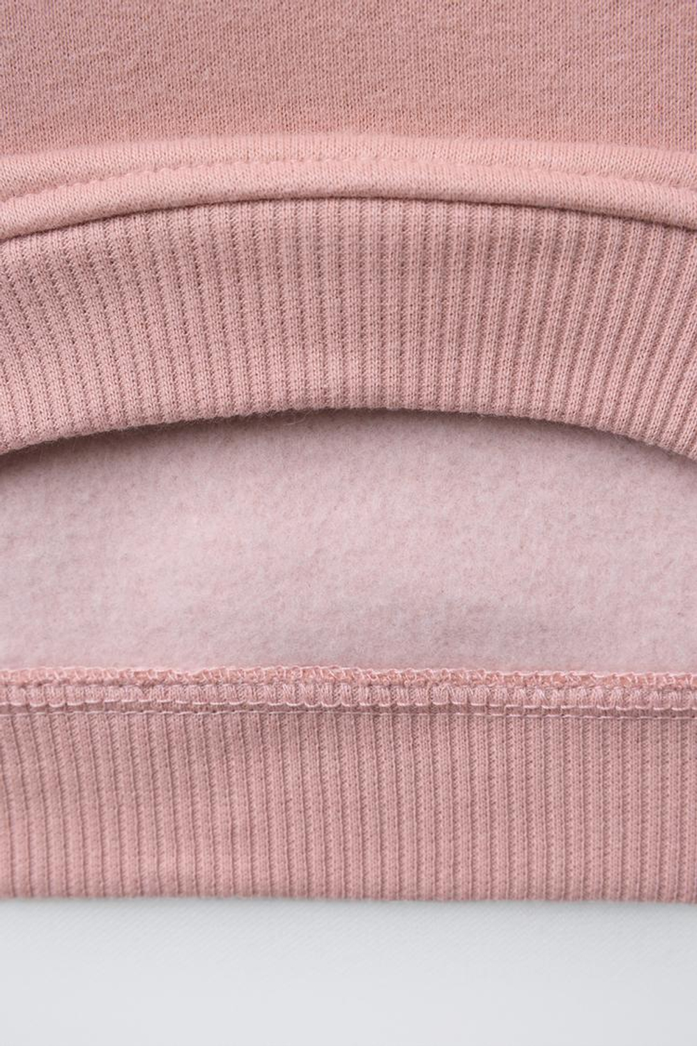 ZARA ТОЛСТОВКА С АППЛИКАЦИЕЙ КРЮЧКОМ, ПУДРОВО-РОЗОВЫЙ