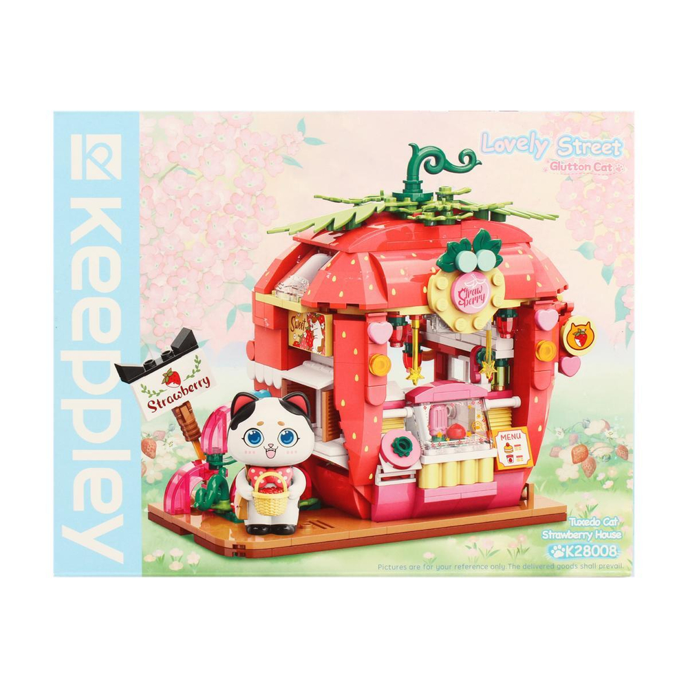 Конструктор блочный Брик для девочек 350дет., коробка K28008