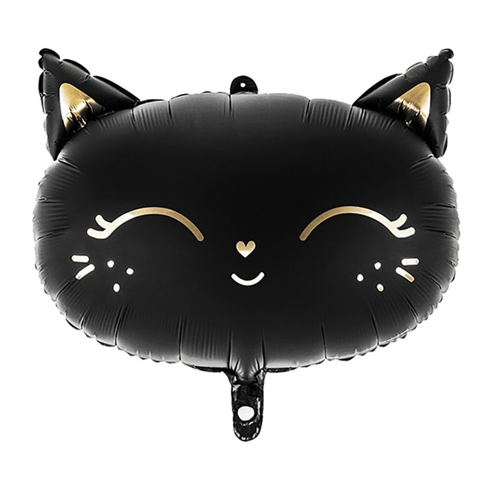 Шар Фигура Кошка голова Black