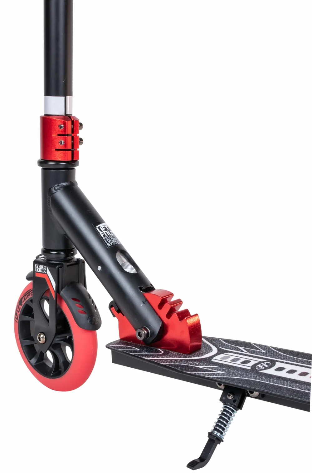 самокат TechTeam Jogger 145 2022, красный/Red