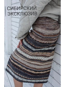 Юбка миди теплая