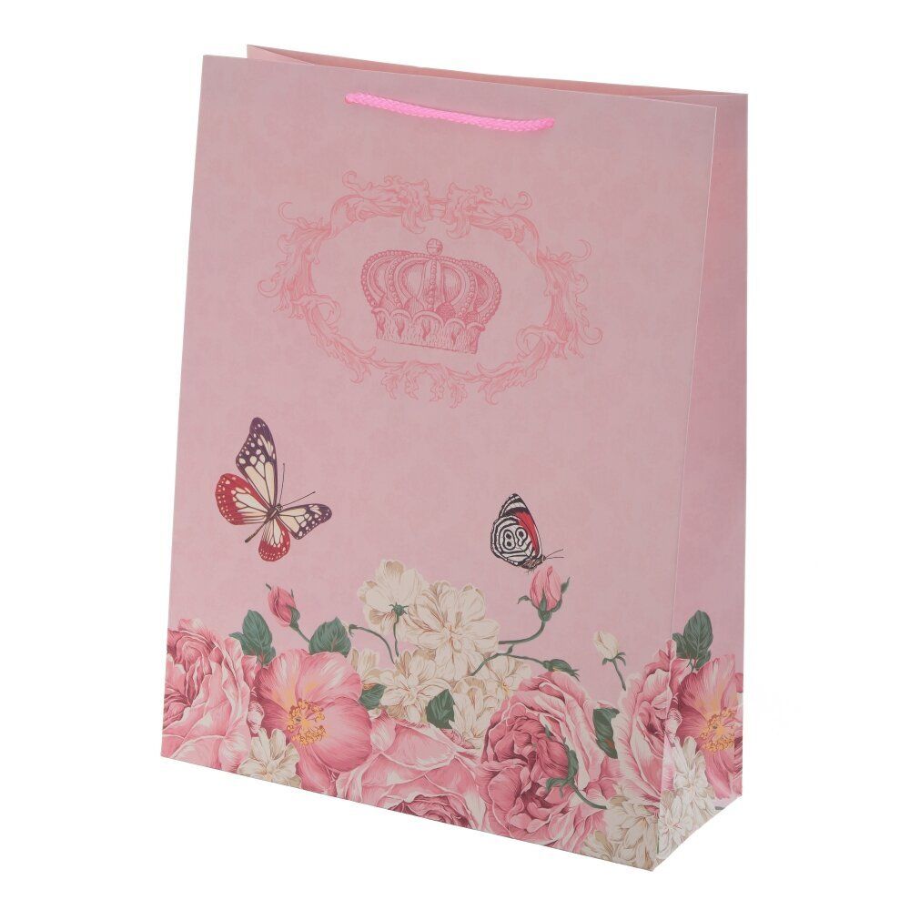 GAEM Пакет подарочный (бумага 210г/м2, блок микс 12шт), L18 W8,5 H24 см, 4в.