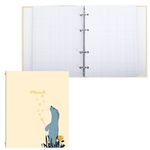 Тетрадь на кольцах 240л, А5, 7БЦ, Brauberg Miracle, твердый картон