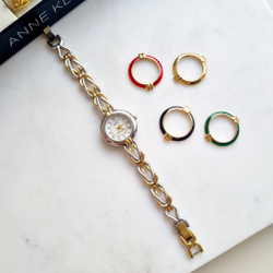 Часы Anne Klein со сменными безелями и ремнями