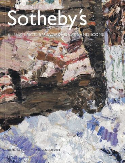 Каталог аукциона Sotheby's, Лондон, Русская живопись, предметы декоративно-прикладного искусства и иконы от 2 декабря 2004 года