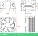 Кулер для процессора ID-Cooling SE-903-XT Basic