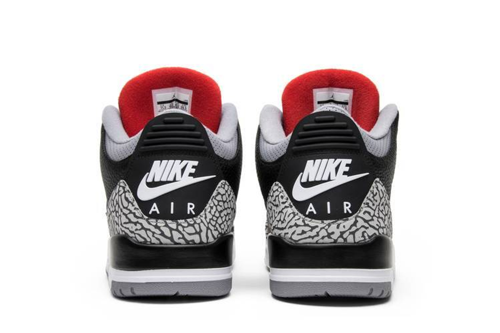 Кроссовки Jordan Air Jordan 3 Retro Black Cement 2018