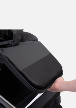 Peppy Коляска детская Monaco 2 в 1 Antrazit Графитовый