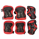 Защита : наколенники+налокотники+на кисти рук, в сетке,цв. розовый, с-30824