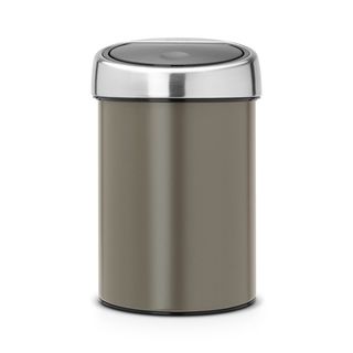 Мусорный бак Brabantia Touch Bin (3л), Платиновый