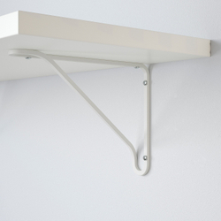 IKEA FÖRLÄGGARE  (ИКЕА ФÖРЛÄГГАРЕ)  -  Кронштейн, белый, 18x25 см