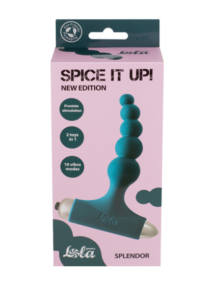 Lola games Spice it up New Edition Splendor - Анальная пробка с вибрацией