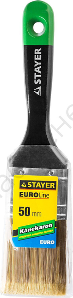 STAYER AQUA-KANEKARON 50 мм, 2″ искусственная щетина, деревянная ручка, Плоская кисть (0106-050)