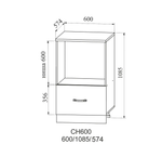 Лофт Бетон светлый СН 600