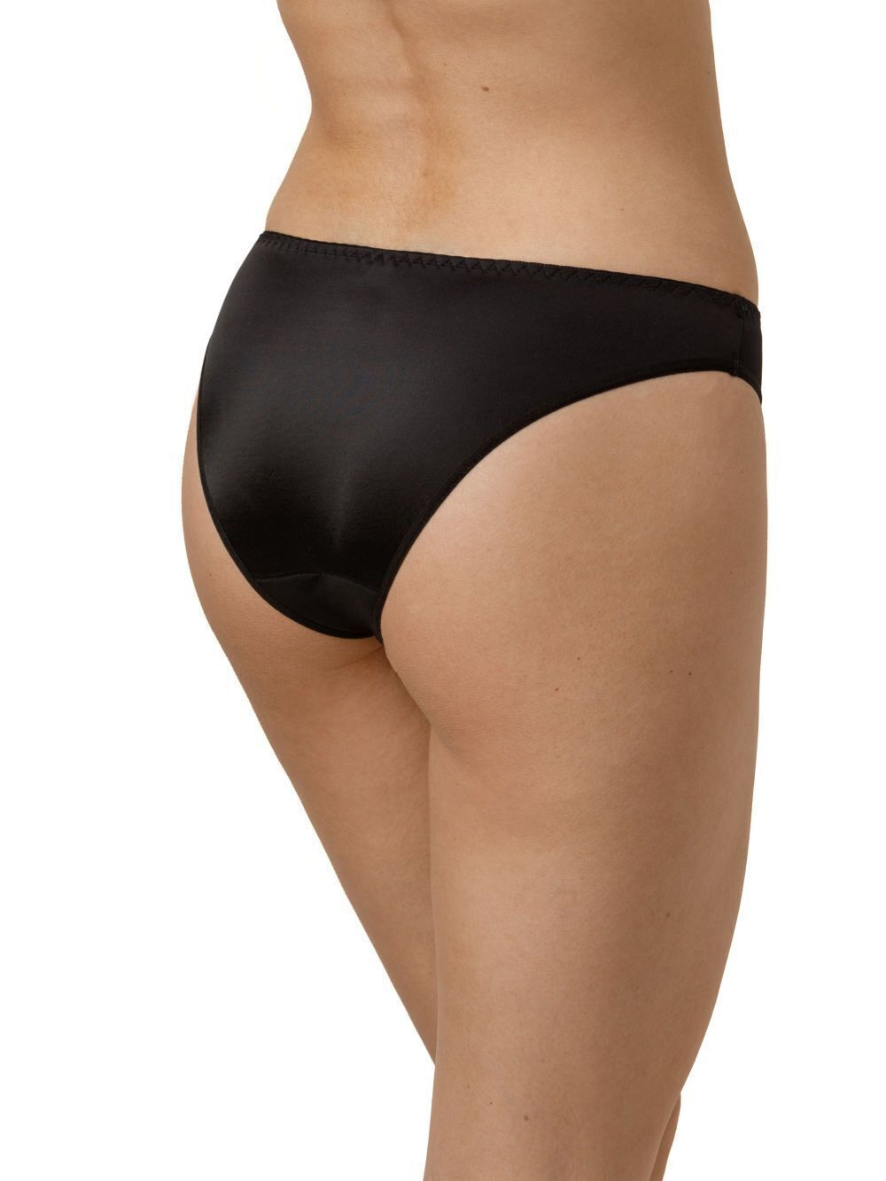 Базовые трусики-слипы из эластичного материала (Размер: 48) (Цвет: черный)