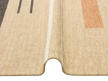 Ковер BROOKLYN 160*230, бежевый,терракотовый 851813