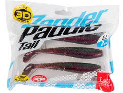 Виброхвост LJ 3D Series Zander Paddle Tail 5.5" (14 см), цвет Z14, 3 шт.