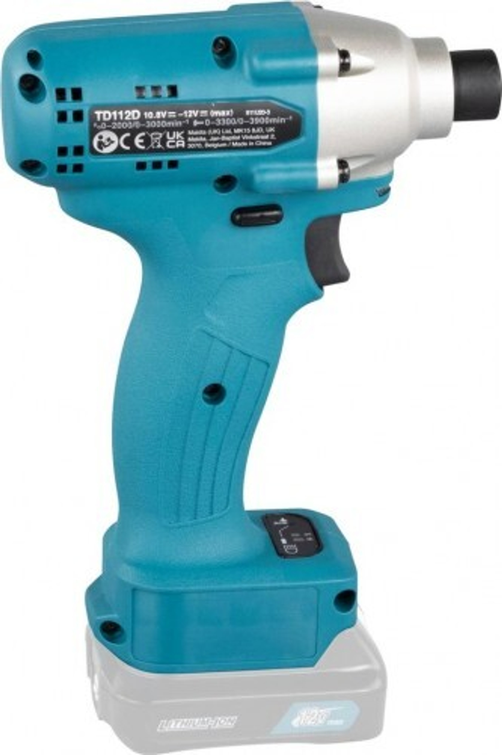 Шуруповерт аккумуляторный MAKITA TD112DMZ CXT 12В BL ударный, бесщет., без АКБ и З/У