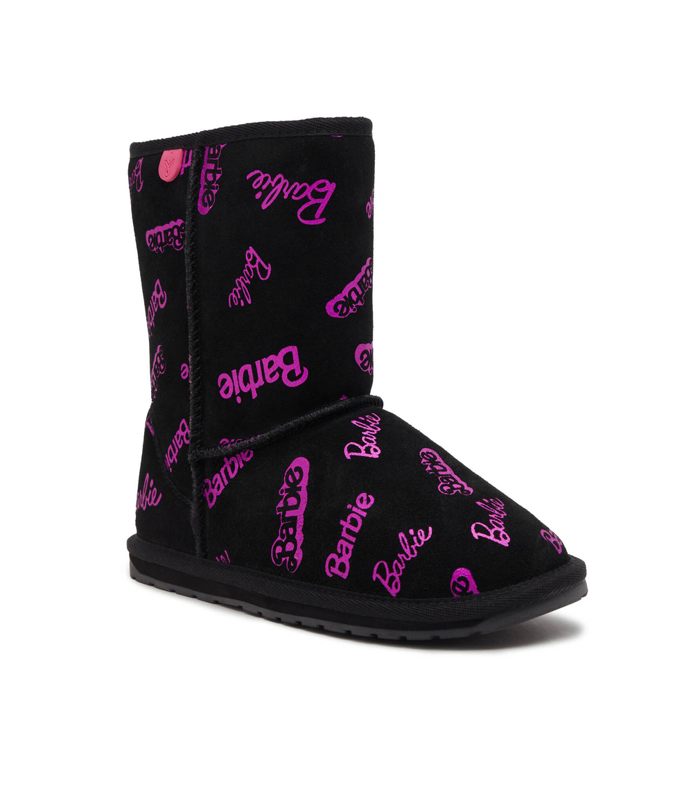 Кожаные угги emu australia x barbie EMU Australia - черный(K12904)