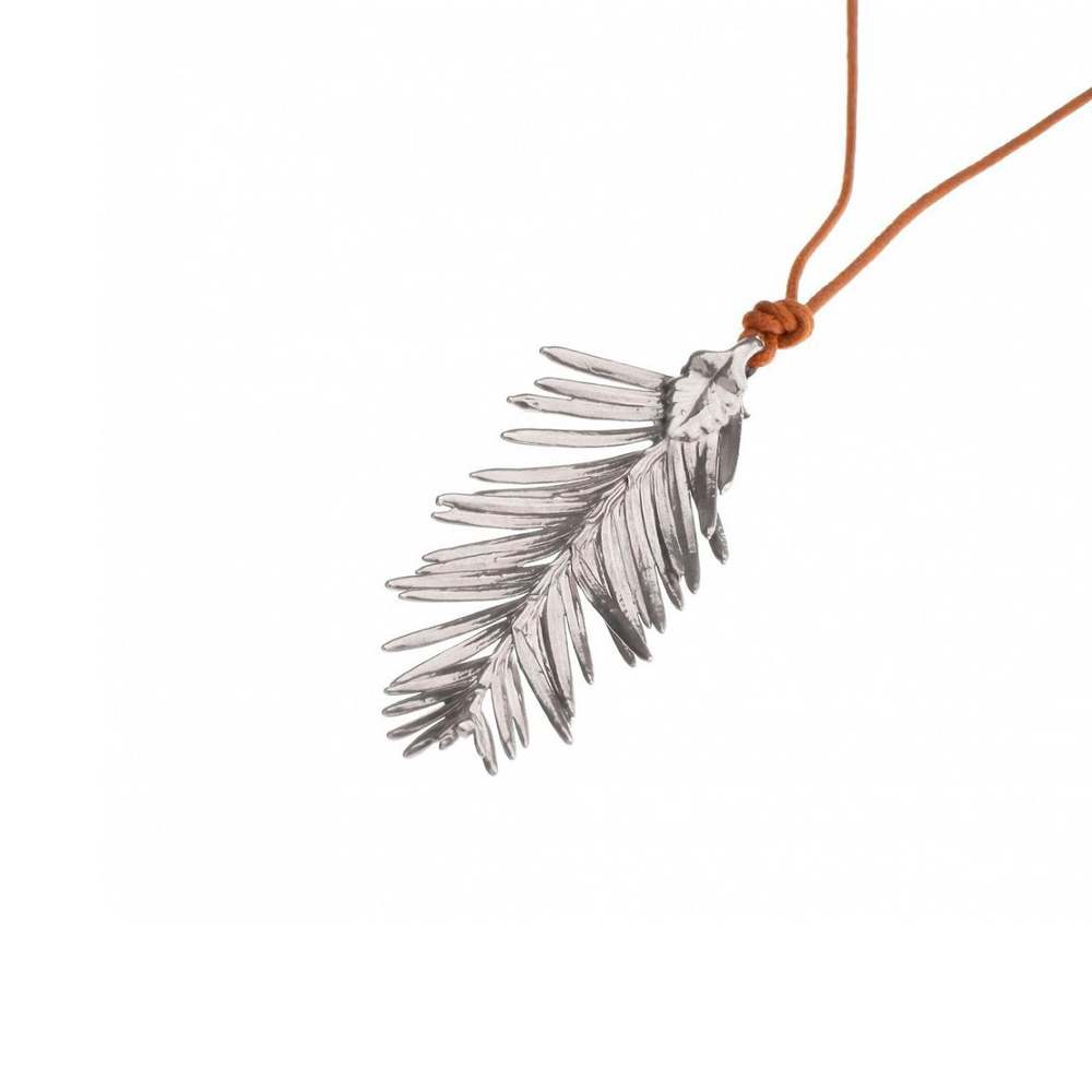 Колье лист Ester Bijoux Ветвь LF15A-S BW