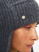 Шапка LILIBET ушанка двойная с содержанием 
шерсти енота и ангоры