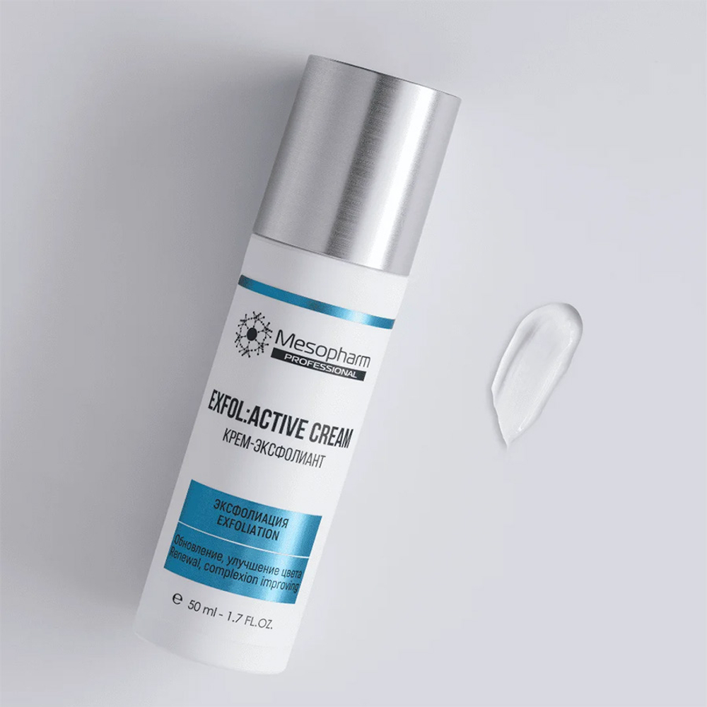 Крем-эксфолиант с Гликолевым комплексом 12% Mesopharm Professional Exfol Active Cream 50мл