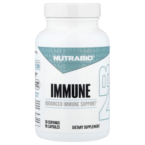 NutraBio, Immune, 90 капсул