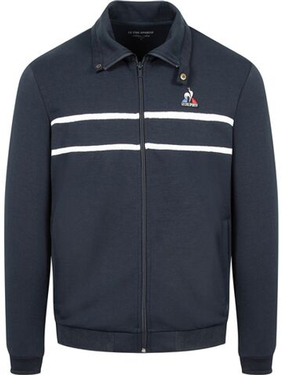 Мужская теннисная кофта Le Coq Sportif TENNIS FZ Sweat No.1 M - sky captain