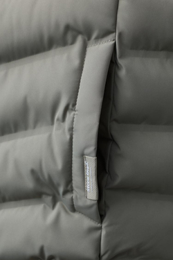 ZARA ОЧЕНЬ ЛЕГКИЙ ЖИЛЕТ WATER REPELLENT С КАПЮШОНОМ, БЕЖЕВЫЙ