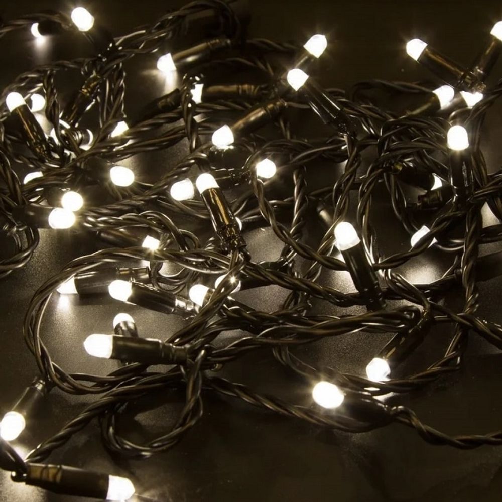 Уличная гирлянда бахрома 220 В / 3*0,9 м / каучук / 132 led / IP 66