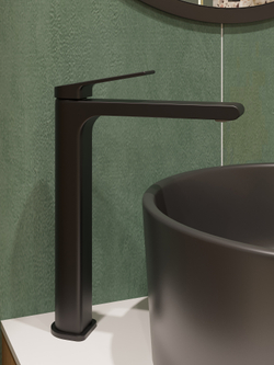 Смеситель для раковины STWORKI Ольборг S20020BK черный