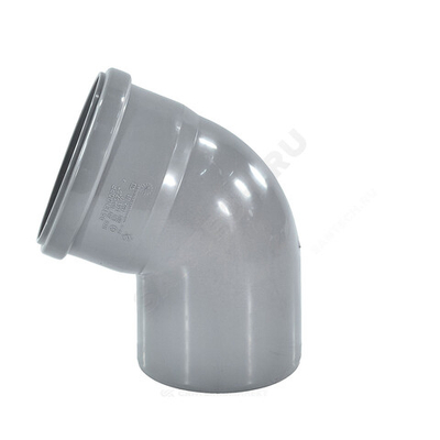 Отвод PP-H серый HT HTB Дн 32х45гр б/нап в/к Ostendorf 110120