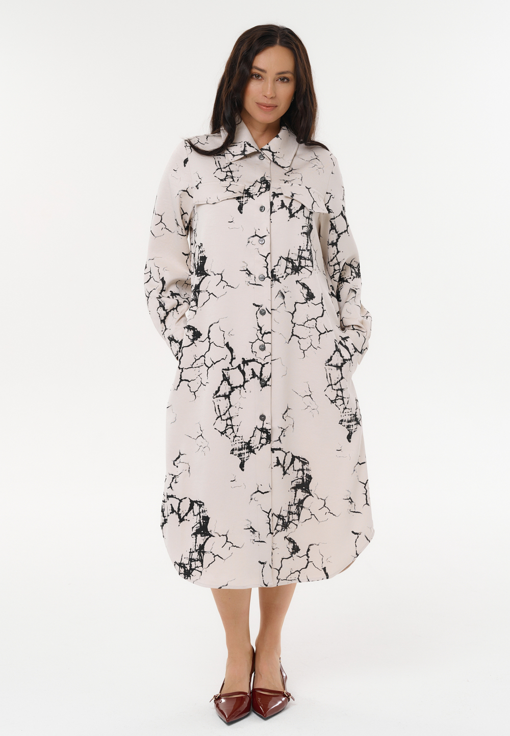 Платье Gina midi dress
