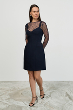 Платье мини с чашечками