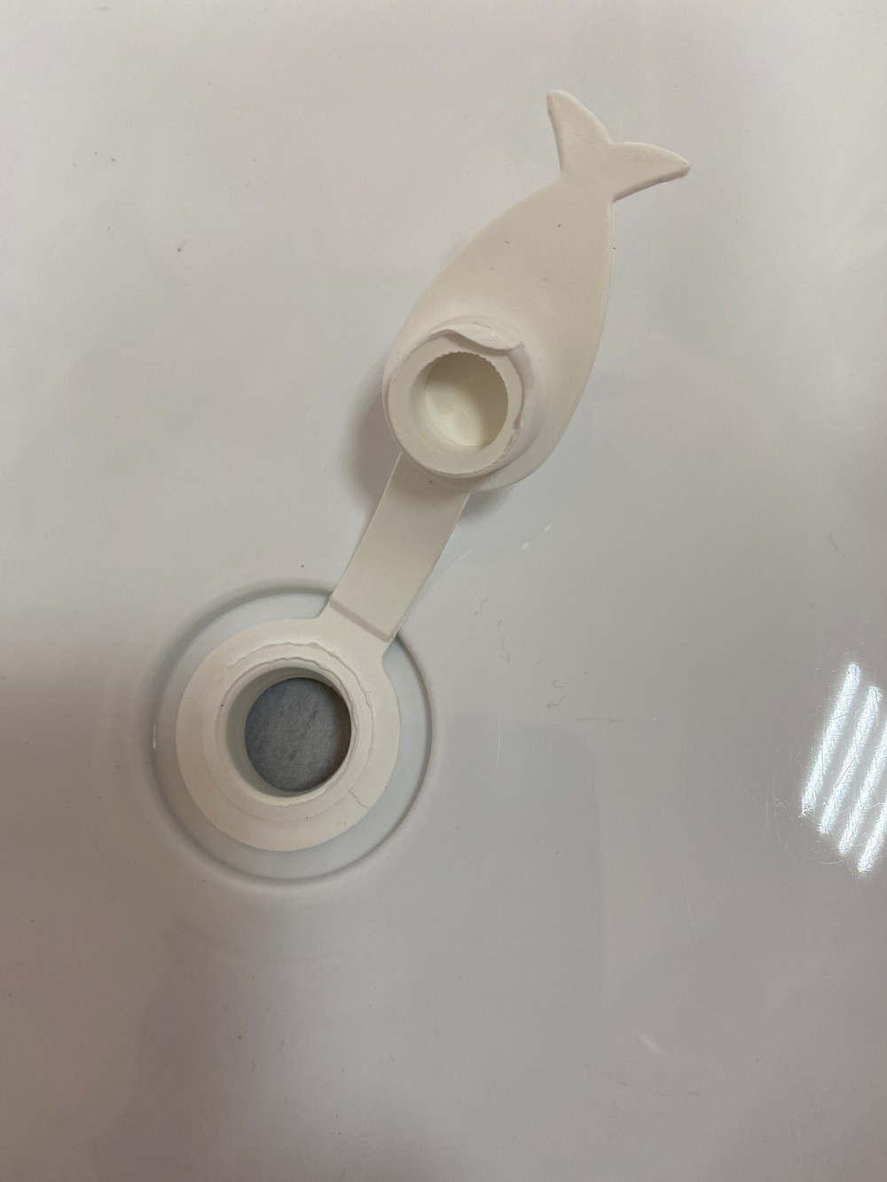 Ванна детская "Кролики" со сливом 92см (white-белый)