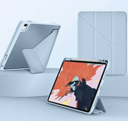 Чехол iPad 10.9" 10th 2022 WiWU Protective Case с крышкой (TPU), голубой