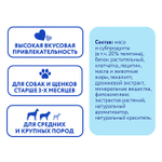 Лакомство для собак Мнямс ДЕНТАЛ "Зубные спонжи" с эвкалиптом и телятиной 25г, 40 шт