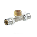 Тройник МП латунь пресс Дн 20х3/4"х20 НР ГОСТ 32415-2013 8012 Aquasfera 8012-03