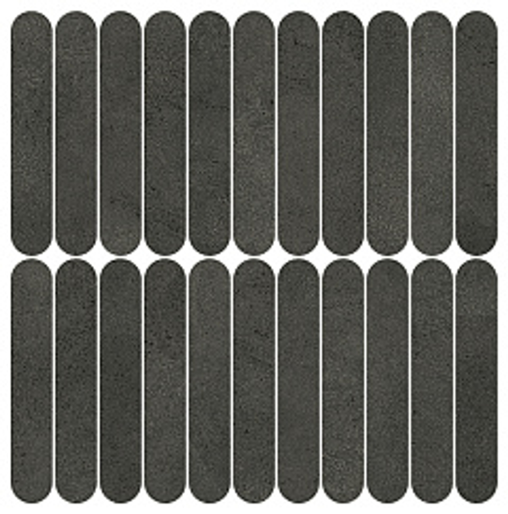 Мозаика/Керамогранит ATLAS CONCORDE BOOST EXPRESSION Carbon Mosaico Ellipse Matte 37x37,8 AYY7