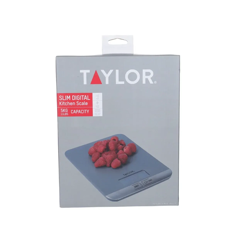 Kitchen Craft Цифровые весы Tylor 5 кг тонкие серые